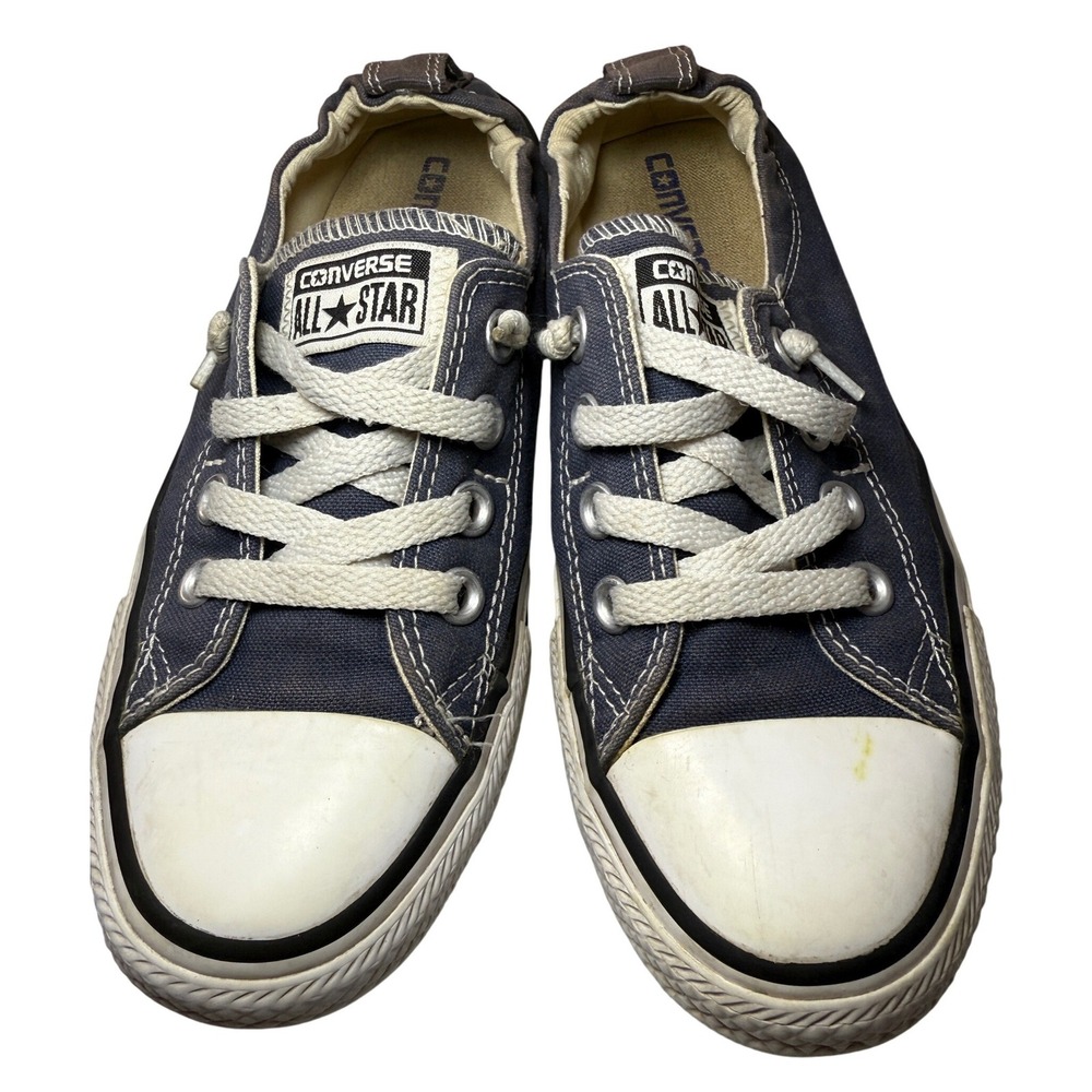 Converse Chuck Taylor All Star Shoreline Slip Low‎ Top Navy Blue Sneakers Size 7